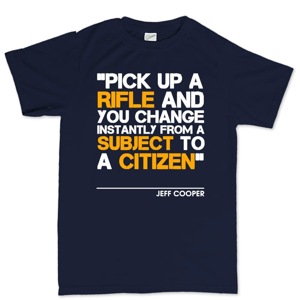 Subject to Citizen Mens T-shirt Style001
