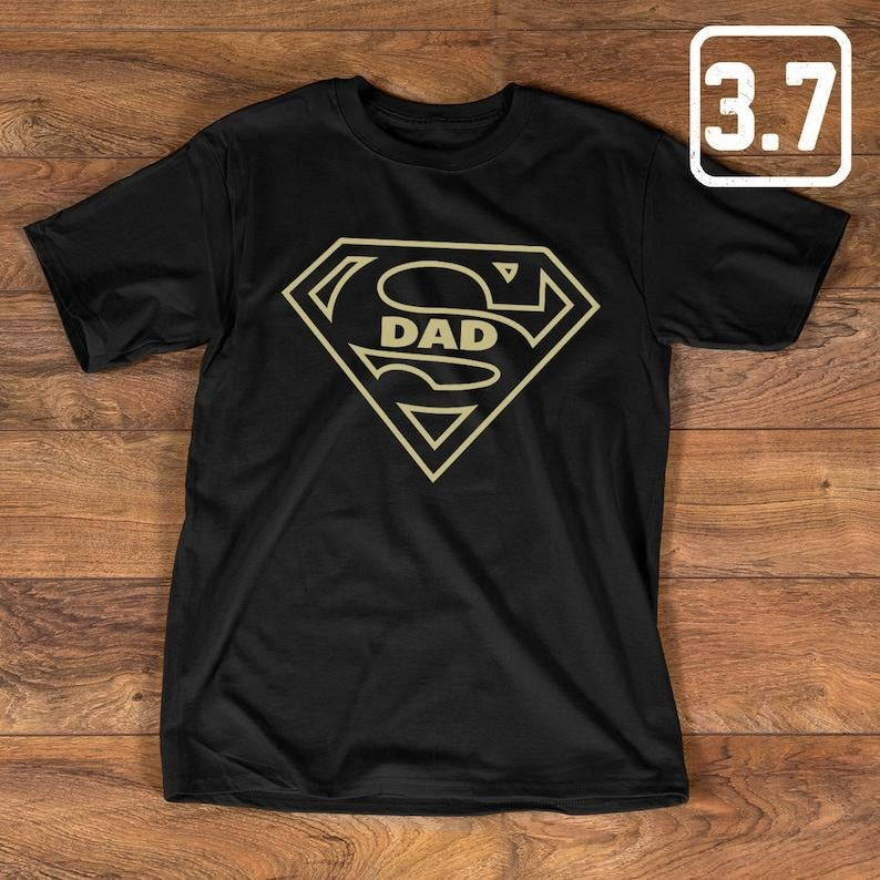 Super Dad Father's Day Shirt Gift, Superhero Dad T-shirt, Best Gifts for Papa, New Dad Tee Shirt