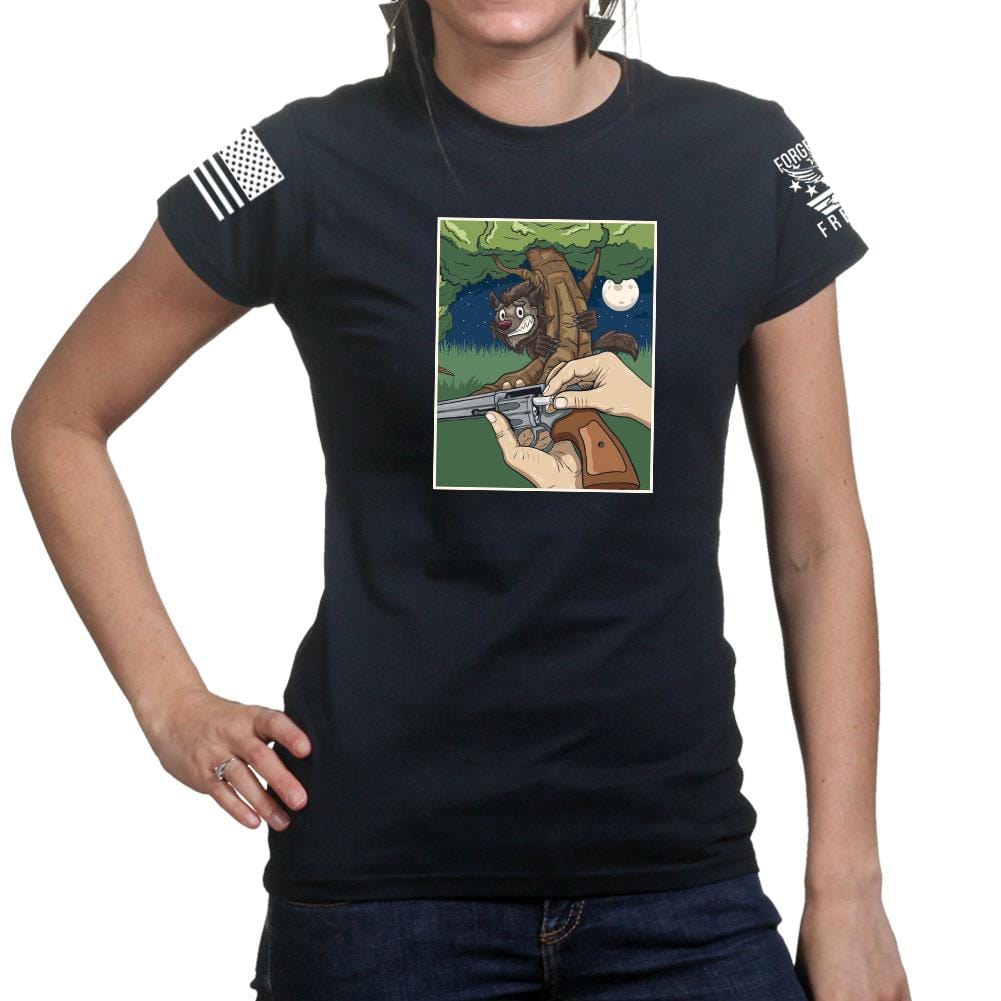 Ladies TYM Werewolves and Silver Bullets T-shirt Style001