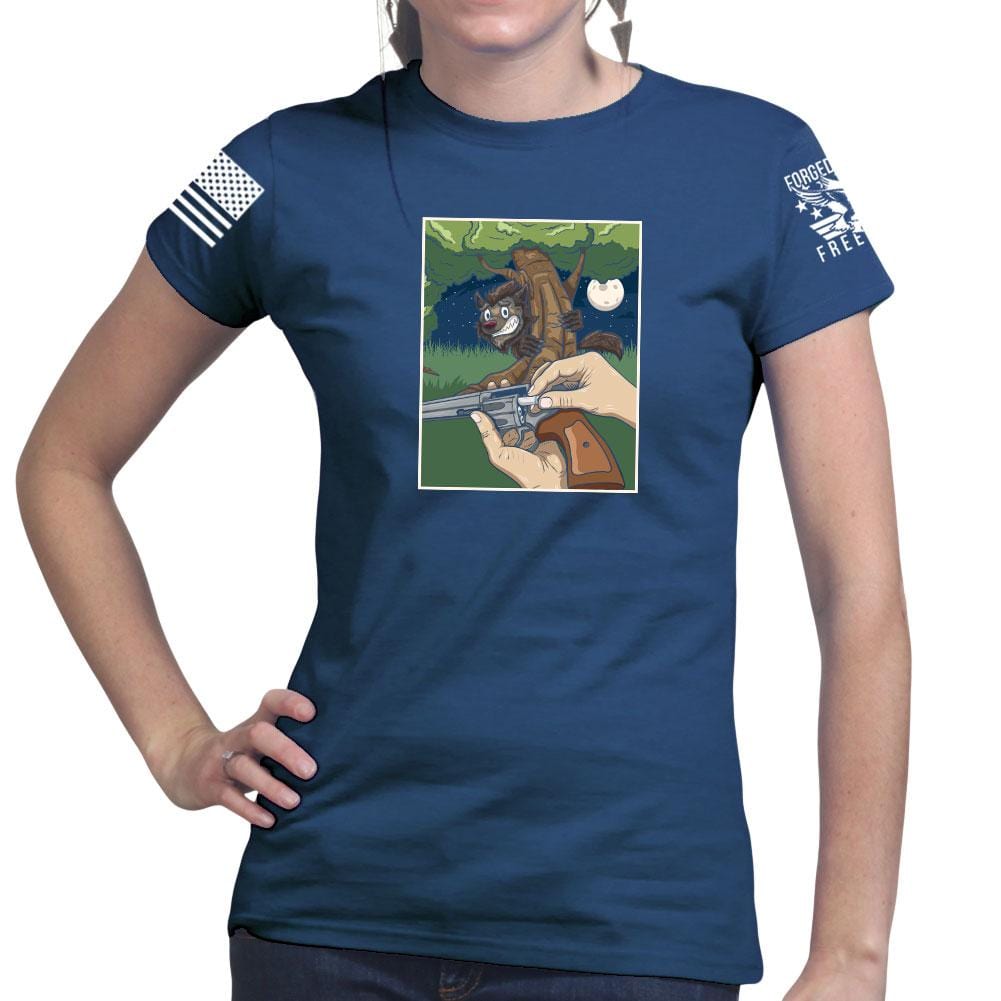 Ladies TYM Werewolves and Silver Bullets T-shirt Style001