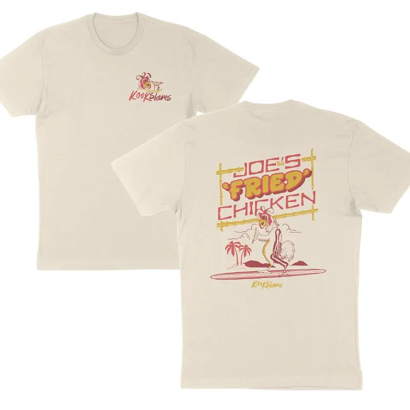 The Original Fried Chicken Cotton Funny Casual Shortsleeve T-shirt Retro Tee