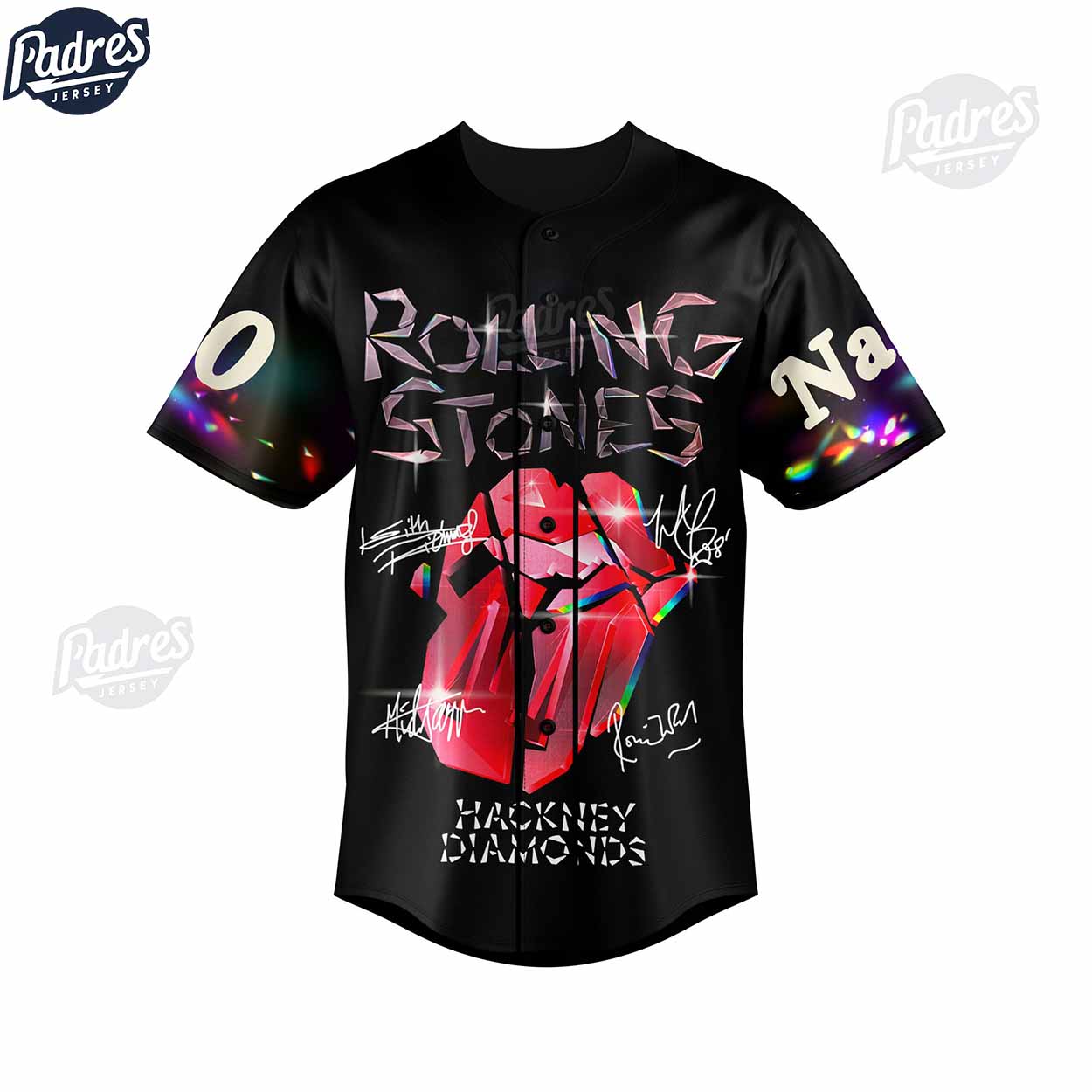 The Rolling Stones Hackney Diamonds Tour 2024 Custom Baseball Jersey Style - Padres Jersey Oasis: Elevate Your Baseball Style Game