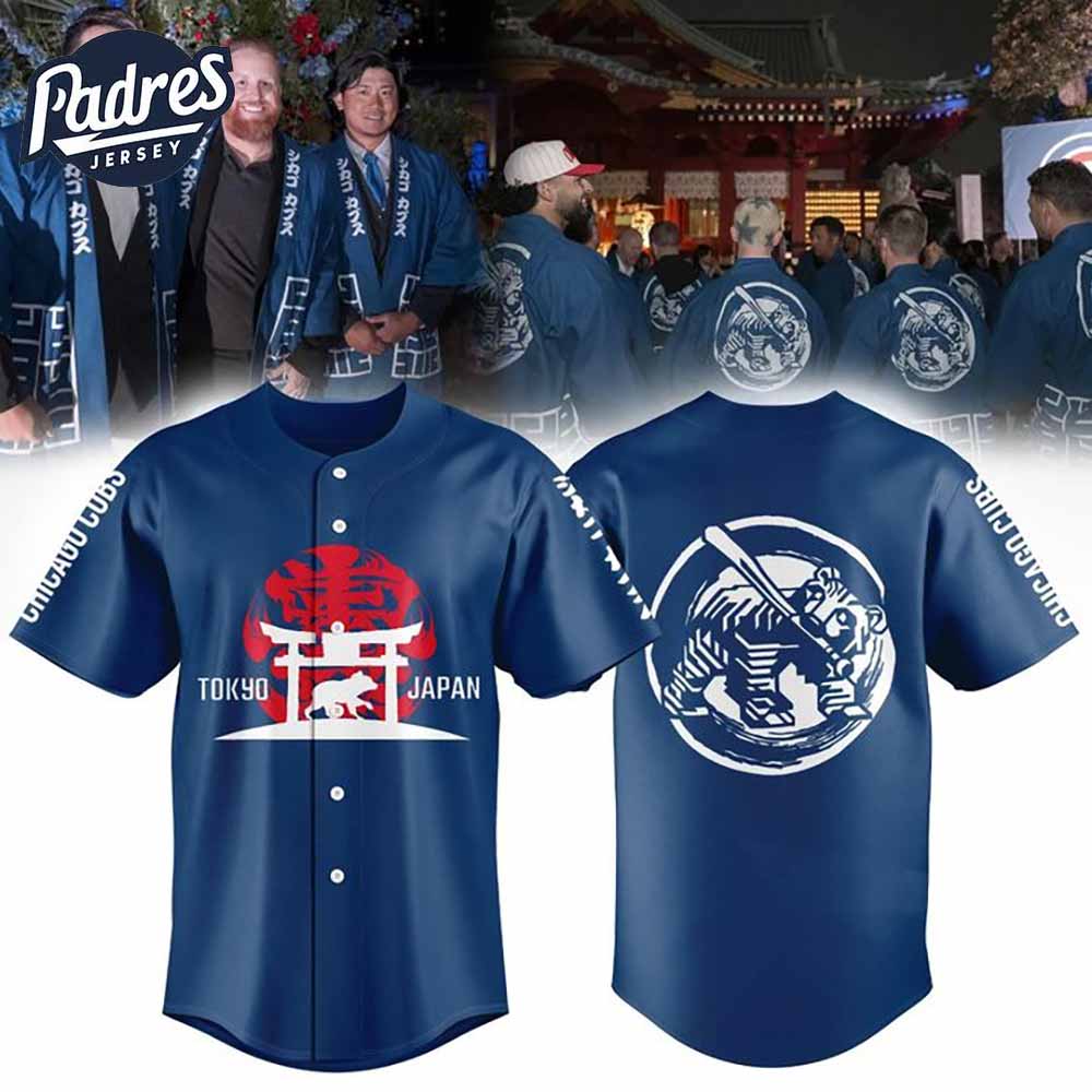 Tokyo Series Chicago Cubs Baseball Jersey Style 2025 - Padres Jersey Oasis: Elevate Your Baseball Style Game