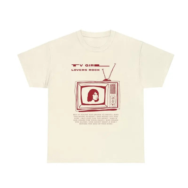 Tv Girl T-shirt - Tv Girl Tee - Tv Girl Merchandise - Lover's Rock - French Exit