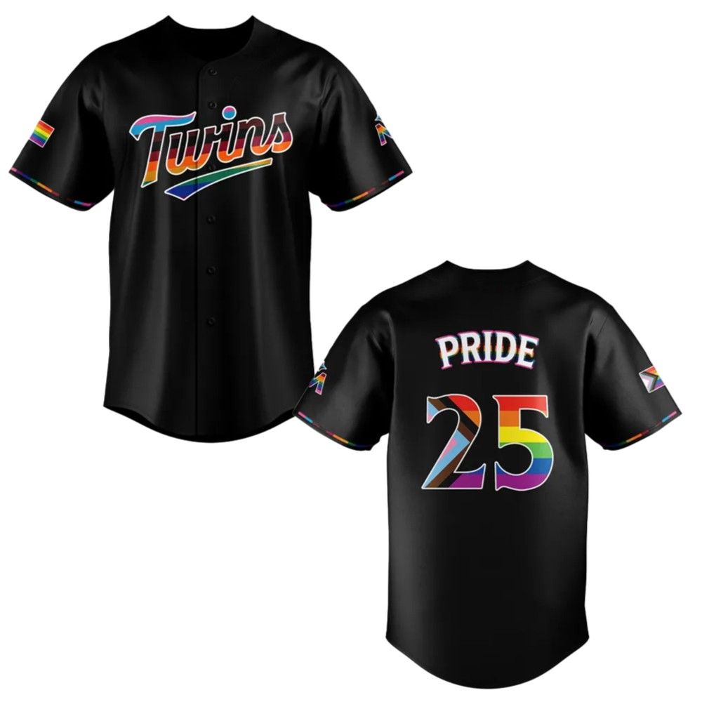 Twins Pride Night 2025 Jersey - Grishko.com