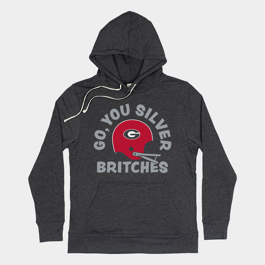 Go, You Silver Britches Vintage Georgia Football Hoodie Style001