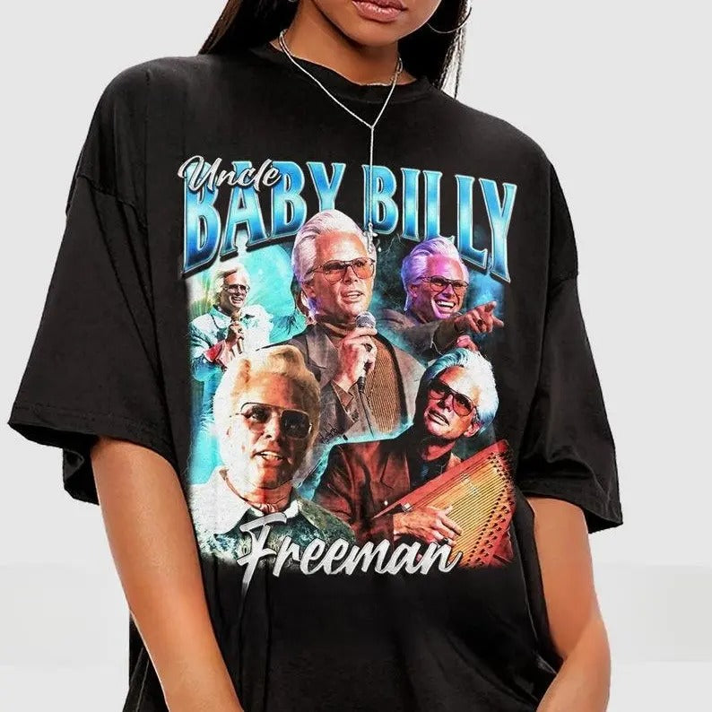 Uncle Baby Billy Freeman Vintage Unisex Shirt, Vintage Baby Billy TShirt Gift For Him and Her