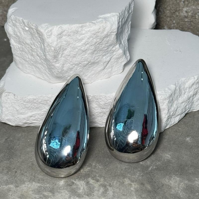 Until DawnTeardrop Oversized Stud Earrings