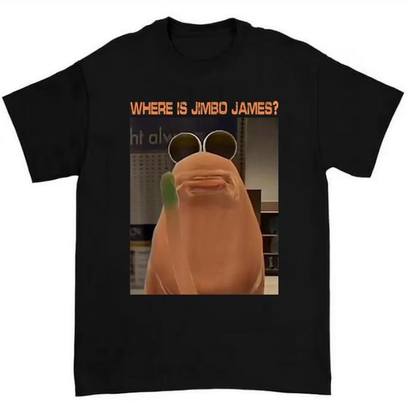 Vintage Marcus the Worm Where Is Jumbo James Meme Shirt Nostalgic and Fun Design for Meme Enthusiasts