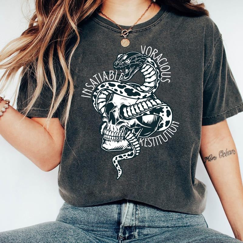 Voracious Insatiable Kestitution T-Shirt, Kade Mitchell Sweatshirt, Edge Of Darkness Hoodie, Leigh Rivers Merch, Bookish Crew Neck, Book Lovers Gift