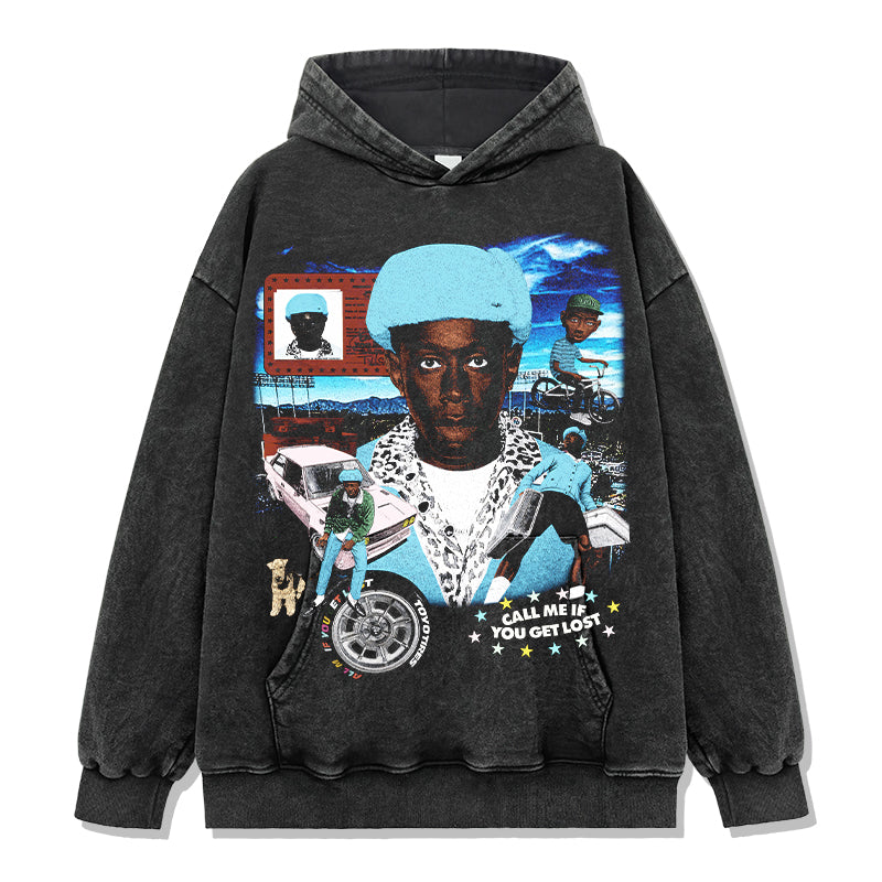 Tyler The Creator Jumbo Graphic “IYGL†HOODIE