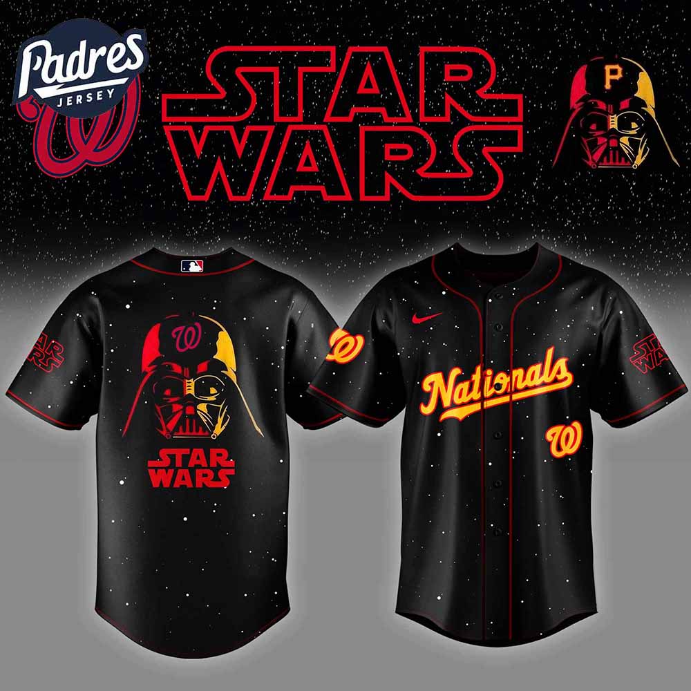 Washington Nationals x Stars Wars Night Baseball Jersey 2025 - Padres Jersey Oasis: Elevate Your Baseball Style Game