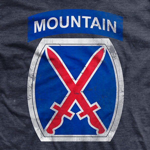 10th Mountain Division T-Shirt Style001