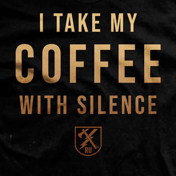 Coffee With Silence T-Shirt Style001