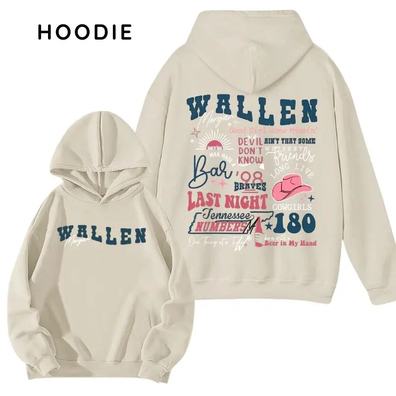 Three Wallen Morgann Hoodie/Sweatshirt/T-Shirt, For Men/Women - Unisex Style, 100% Cotton, Pullover unisex hoodie