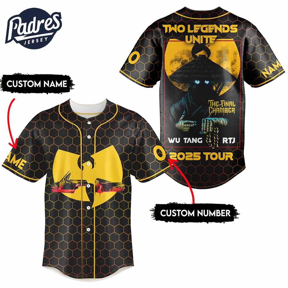 Wu Tang 2025 Tour Baseball Jersey - Padres Jersey Oasis: Elevate Your Baseball Style Game