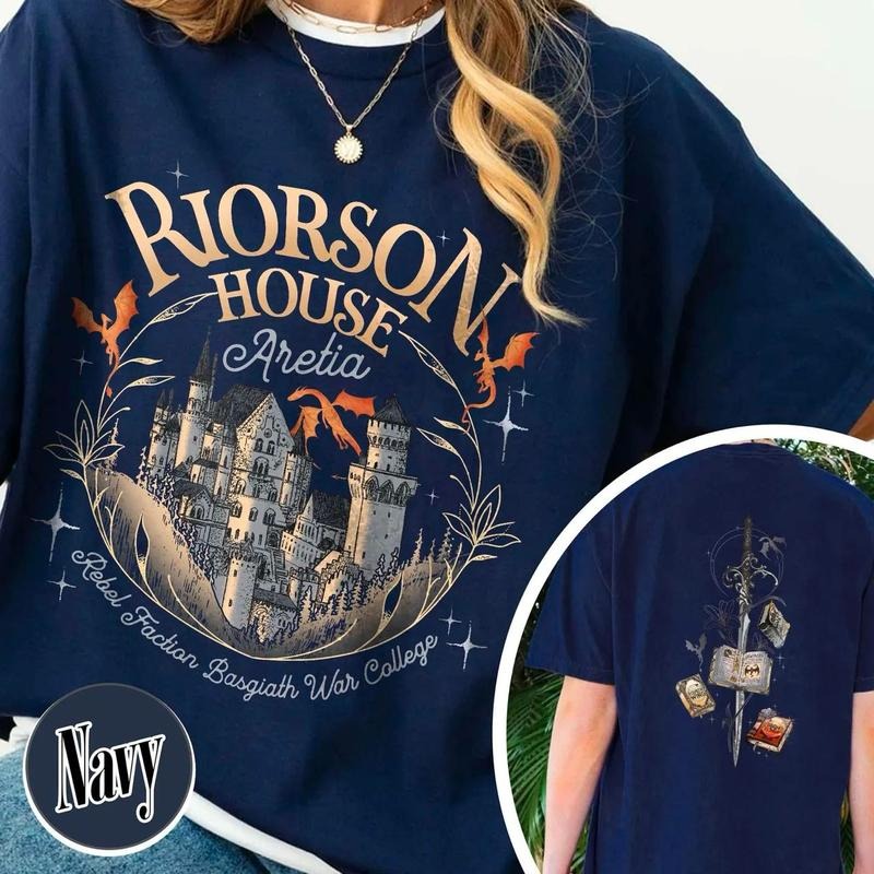 Xaden Riorson House Shirt, Dragon Rider Sweatshirt, Fourth Wing Dragon Rider Tee, Xaddy Riorson Shirt, Bookish Gift for Readers, Fly or Die Shirt