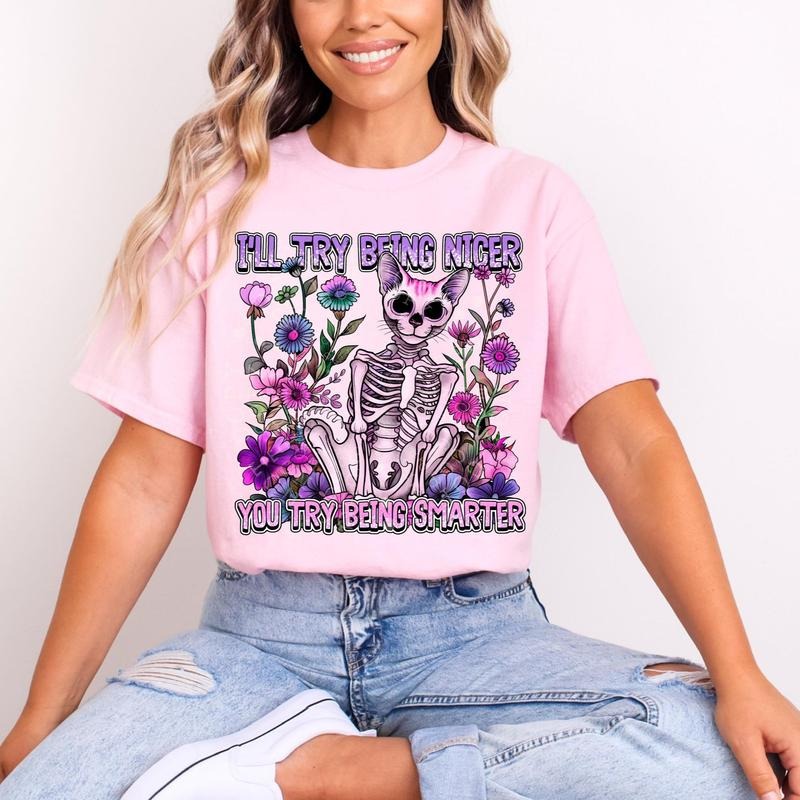 You Try Being Smarter DTF Transfers - THIS IS NOT A SHIRT