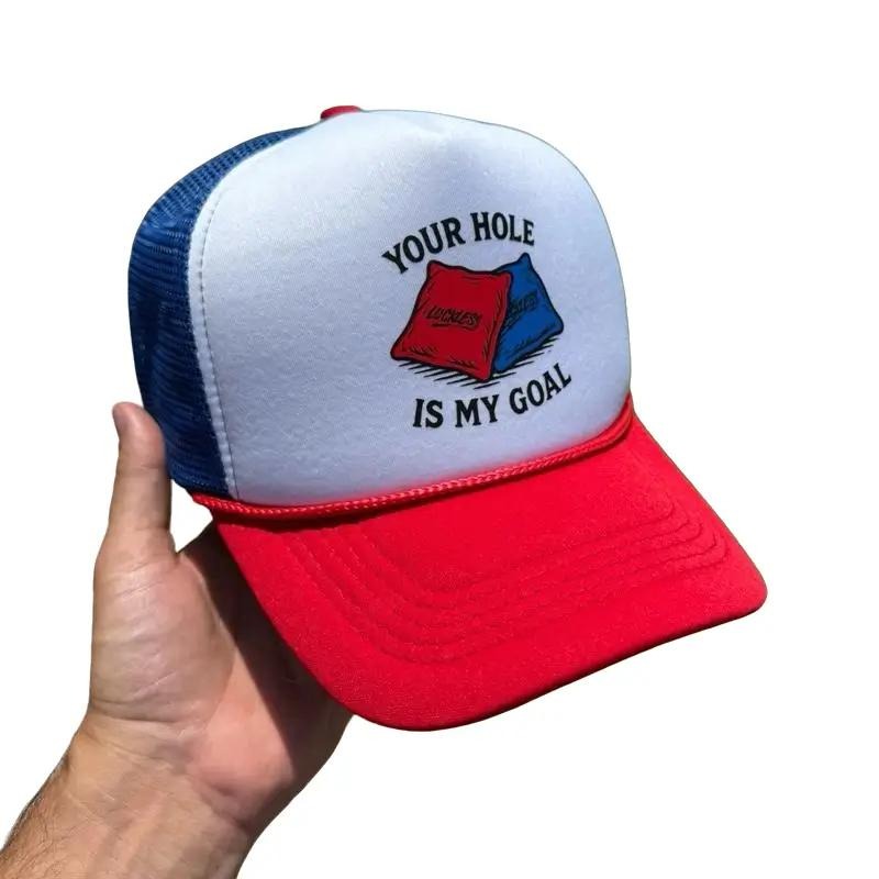 Your Hole is my Goal Trucker Hat