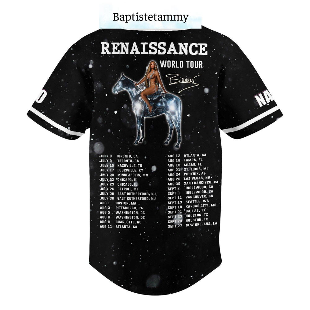 Beyonce Jersey Shirt, Beyonce Tour Baseball Shirt, Beyonce Baseball Jersey - lylyprint.com