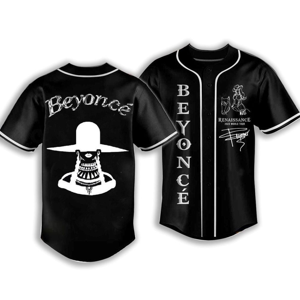 Beyonce Renaissance Tour 2023 concert Baseball Jersey, Beyonce Renaissance Jersey - lylyprint.com