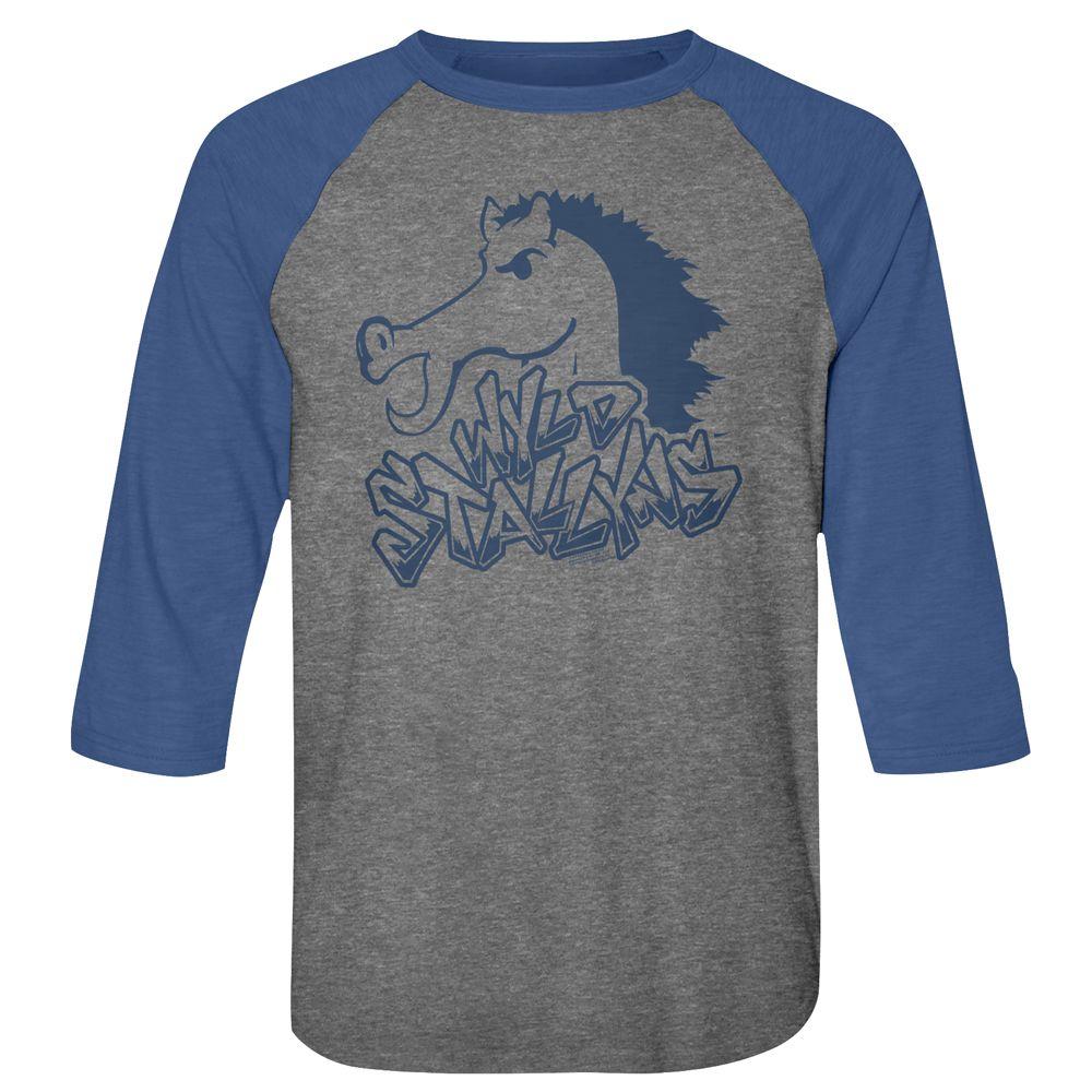 Bill And Ted - Blue Stallion Baseball Shirt