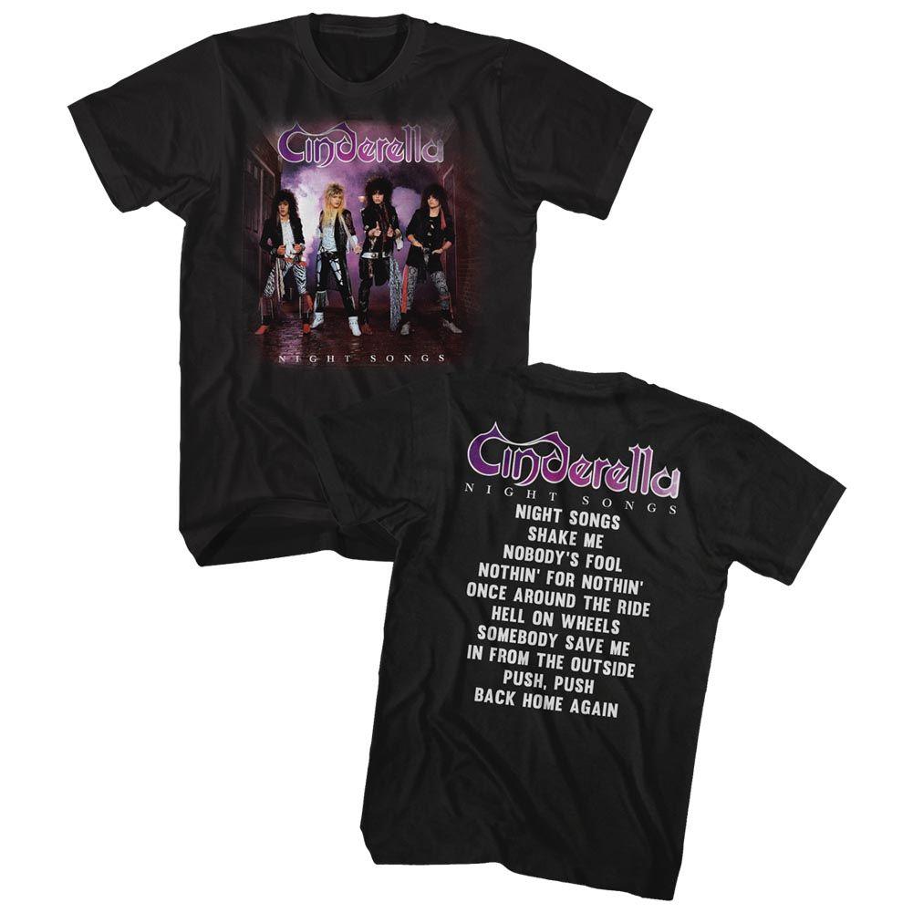 Cinderella Night Songs Album T-Shirt