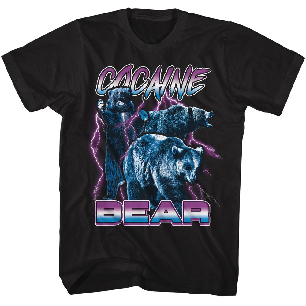 Cocaine Bear - Lightning Boyfriend Tee