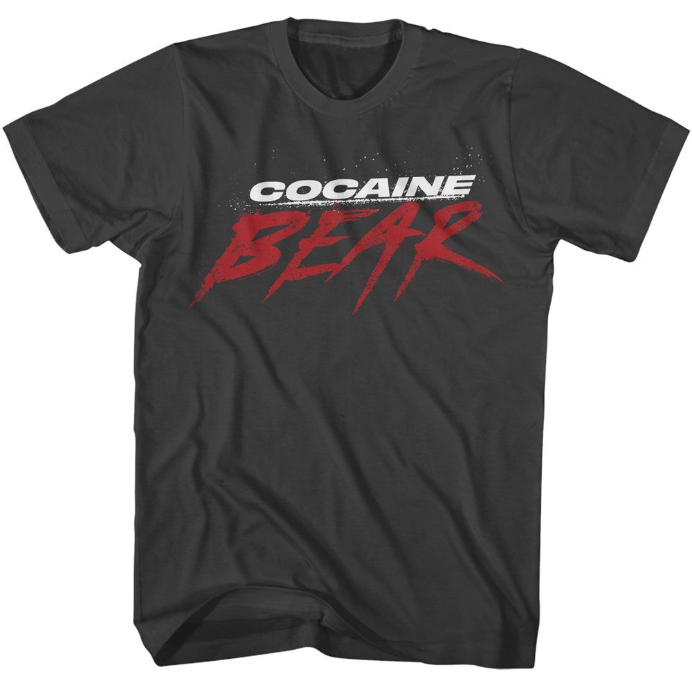 Cocaine Bear - Movie Logo Dark T-Shirt