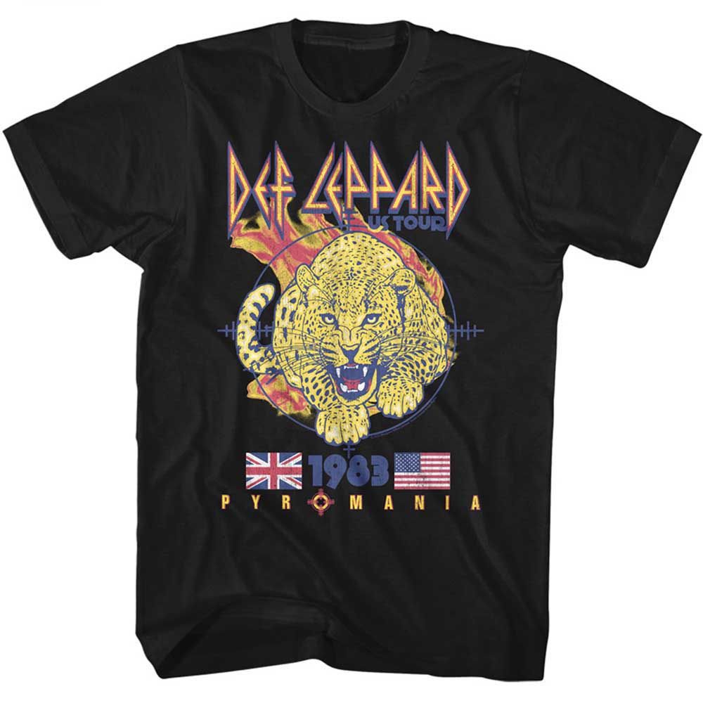 Def Leppard - Pyromania Tour T-Shirt