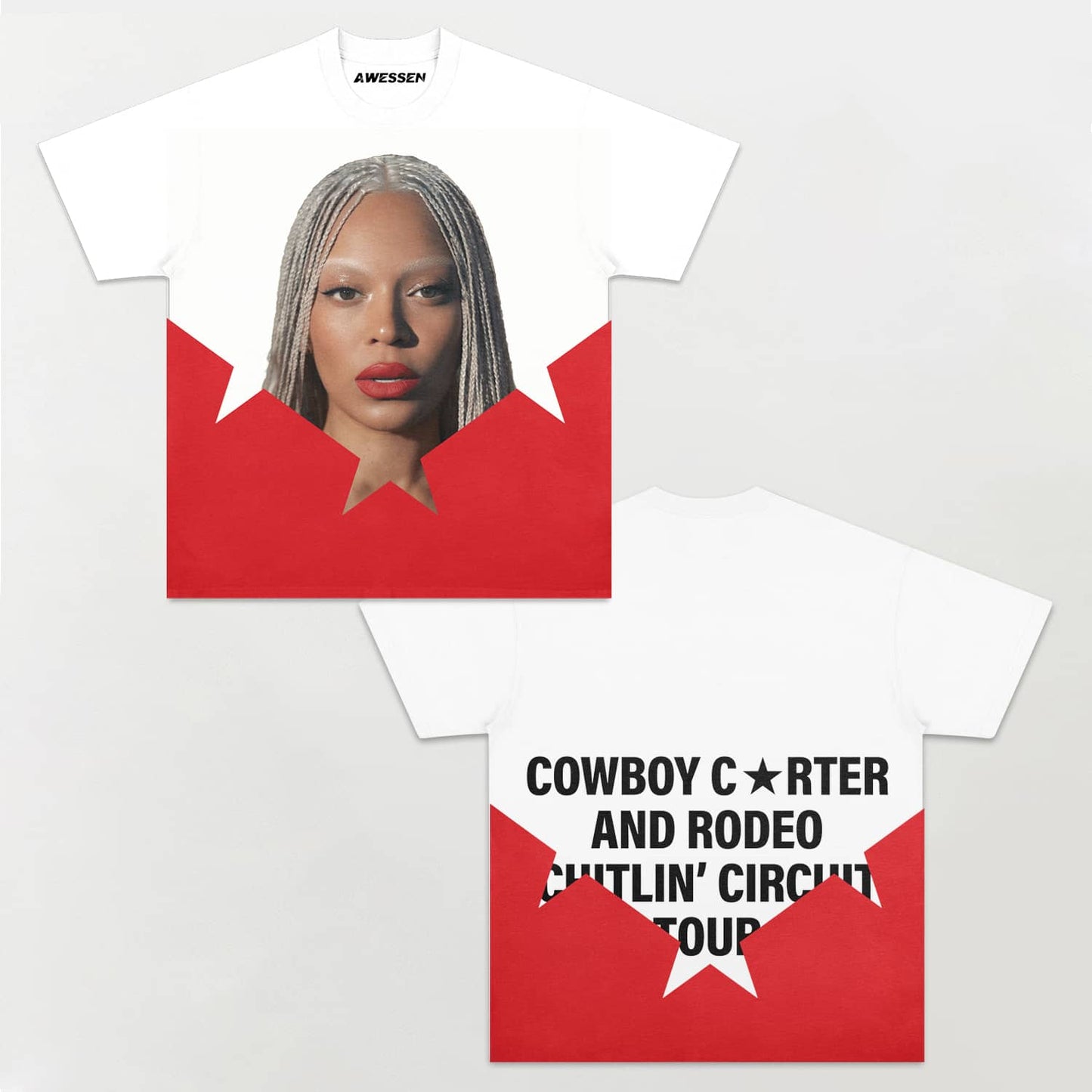 COWBOY CARTER TOUR TEE4.0
