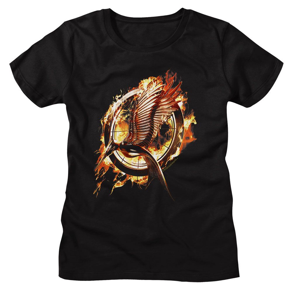 Hunger Games - Catching Fire Mockingjay Womens T-Shirt