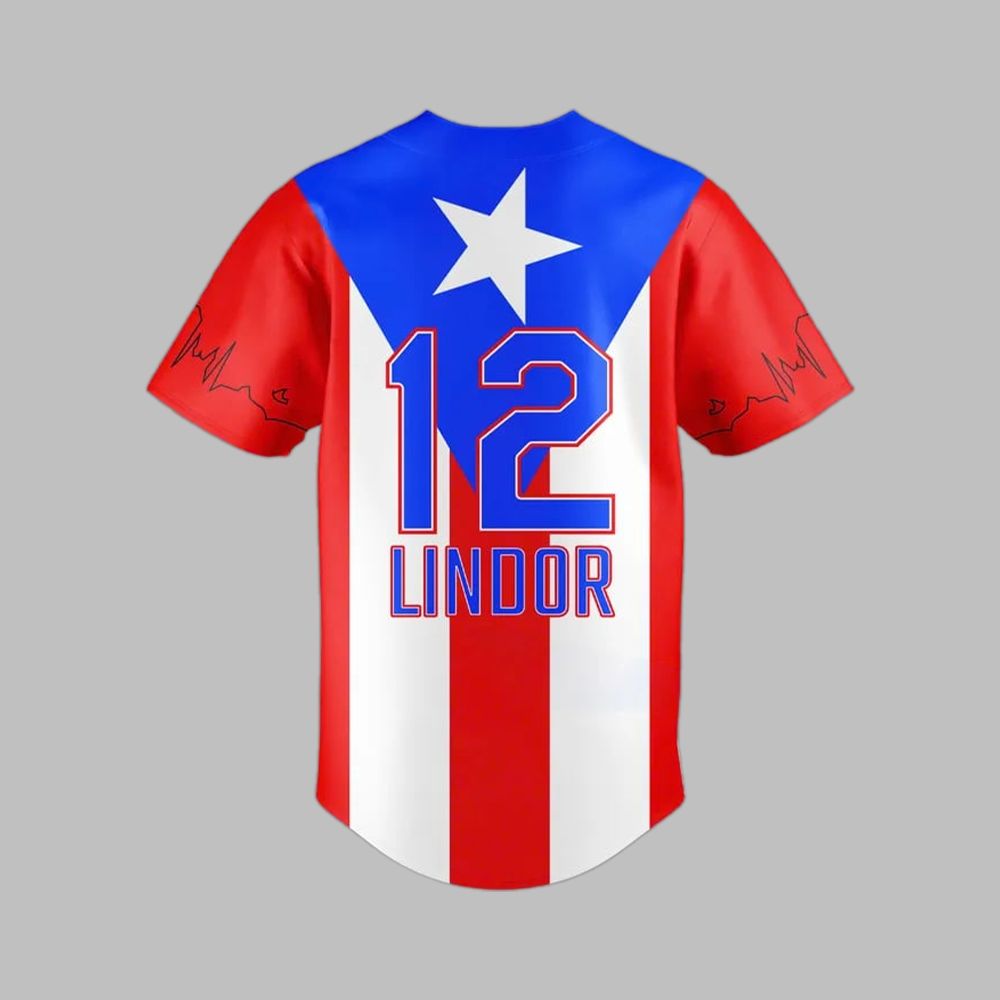 Mets Francisco Lindor Puerto Rico Jersey Giveaway 2025 - Grishko.com