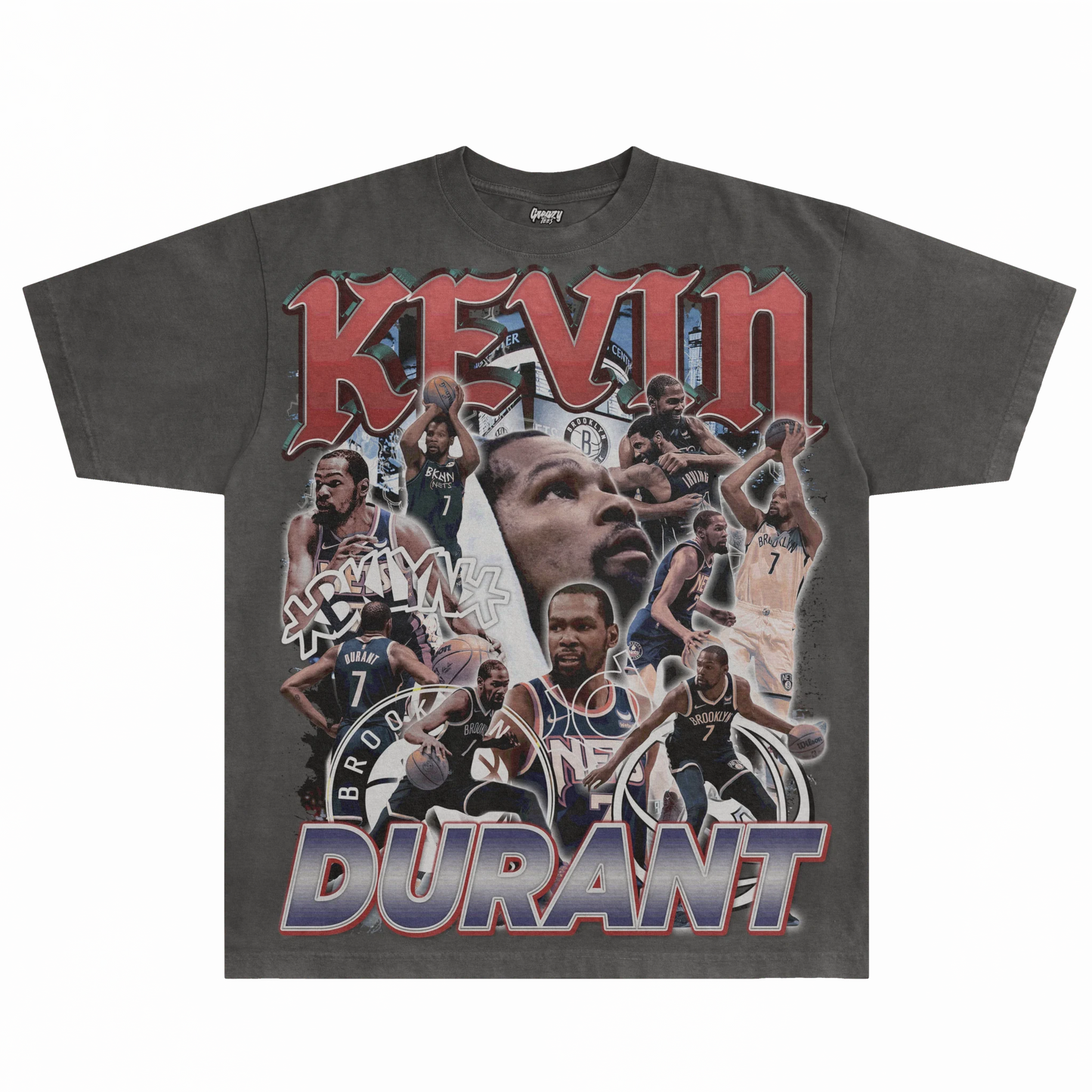 Kevin Durant BK Nets Classic Tee Style002