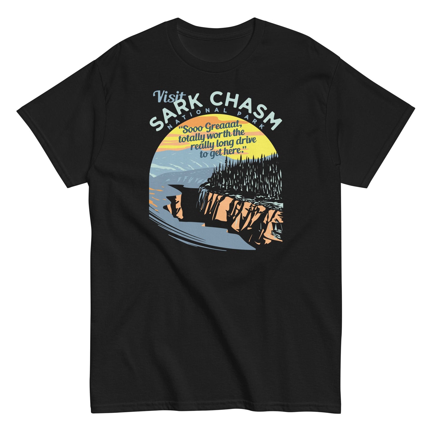 Visit Sark Chasm Men's Classic Tee