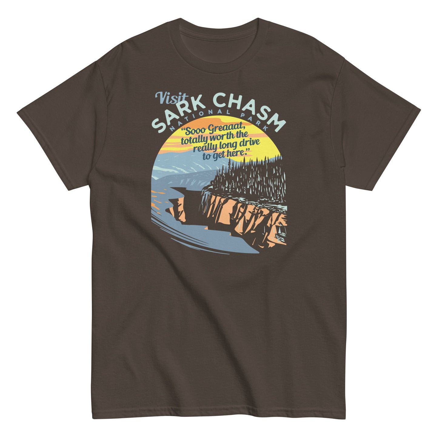 Visit Sark Chasm Men's Classic Tee