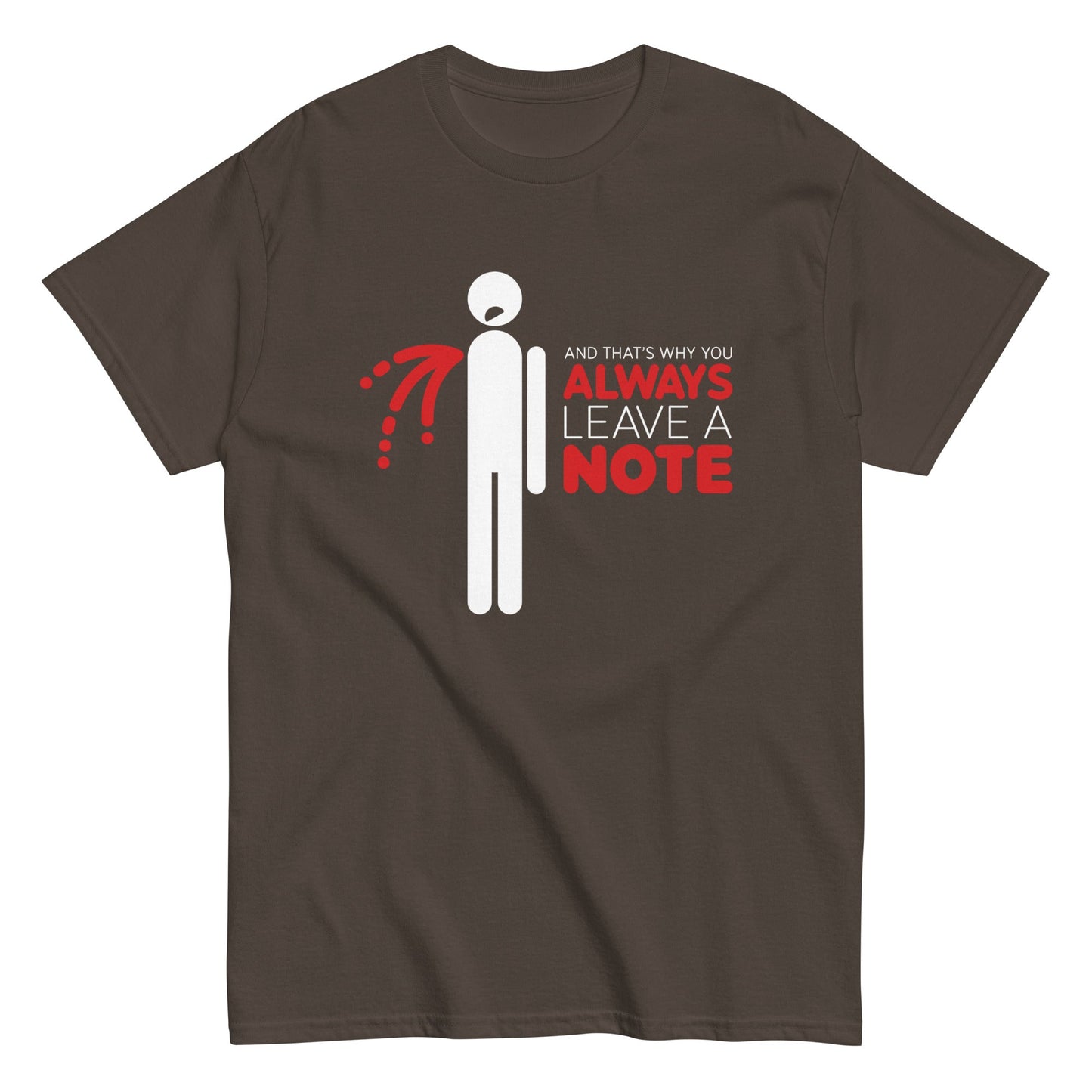 Always Leave A Note Men's Classic Tee