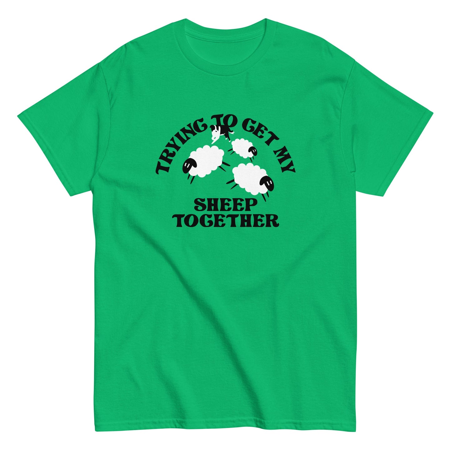 Trying To Get My Sheep Together Men's Classic Tee