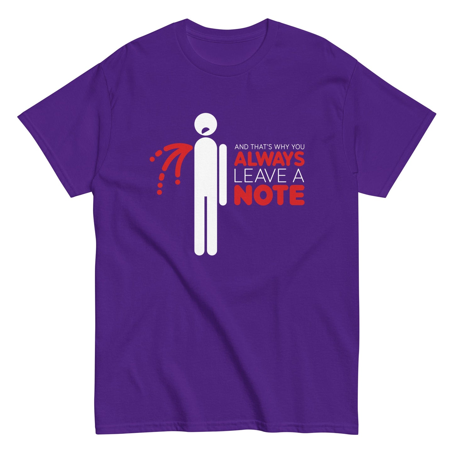 Always Leave A Note Men's Classic Tee