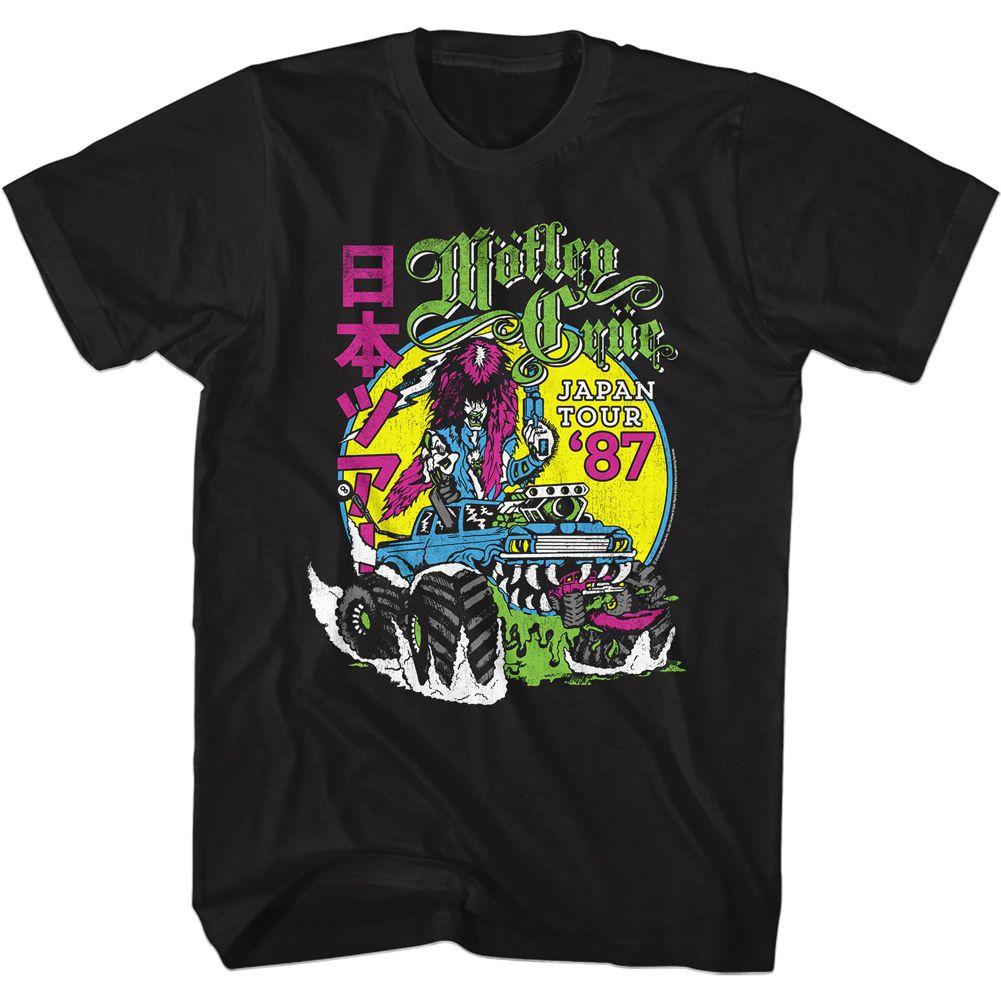 Motley Crue '87 Japan Big and Tall T-Shirt