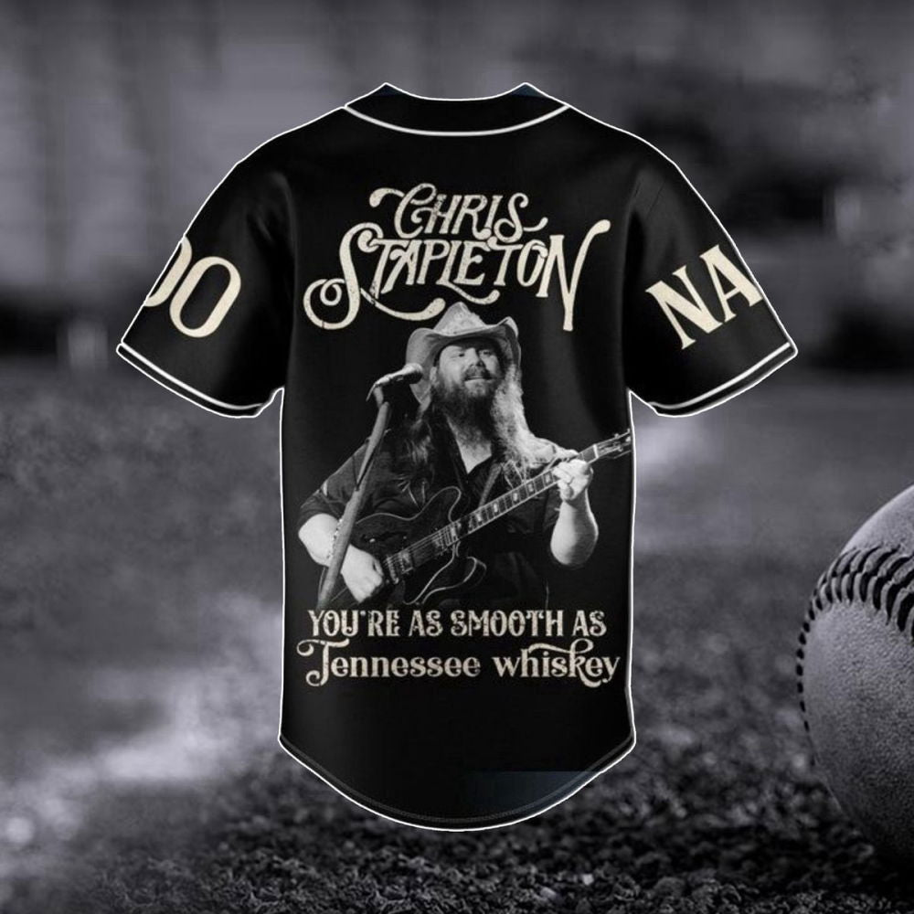 Personalized Chris Stapleton Baseball Jersey - All American Road Show 2023 Tour Merch - Gift for Country Music Fans - Aopprinter