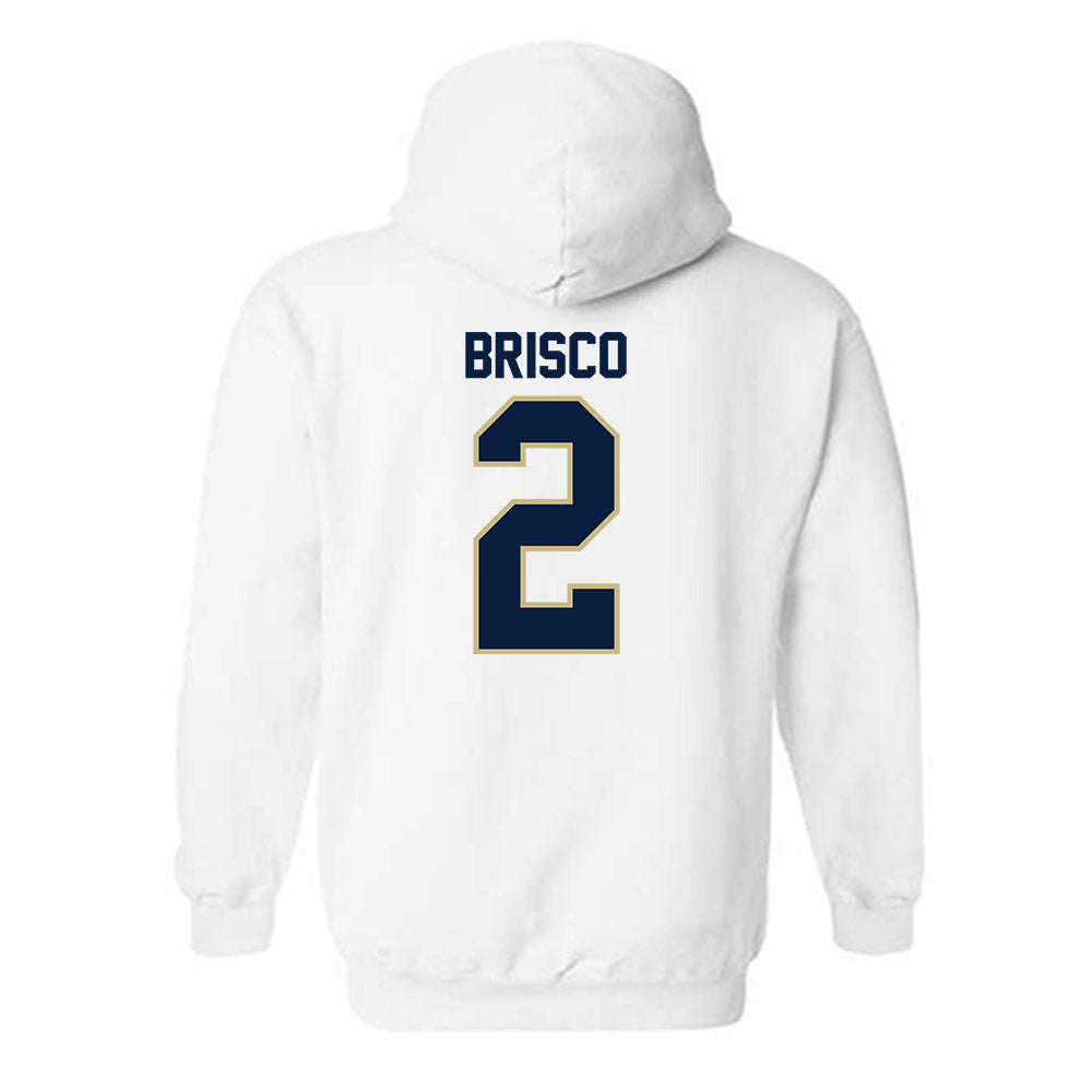 Akron - NCAA Men's Basketball : Rich Brisco - Classic Fashion Shersey Hooded Sweatshirt Style001
