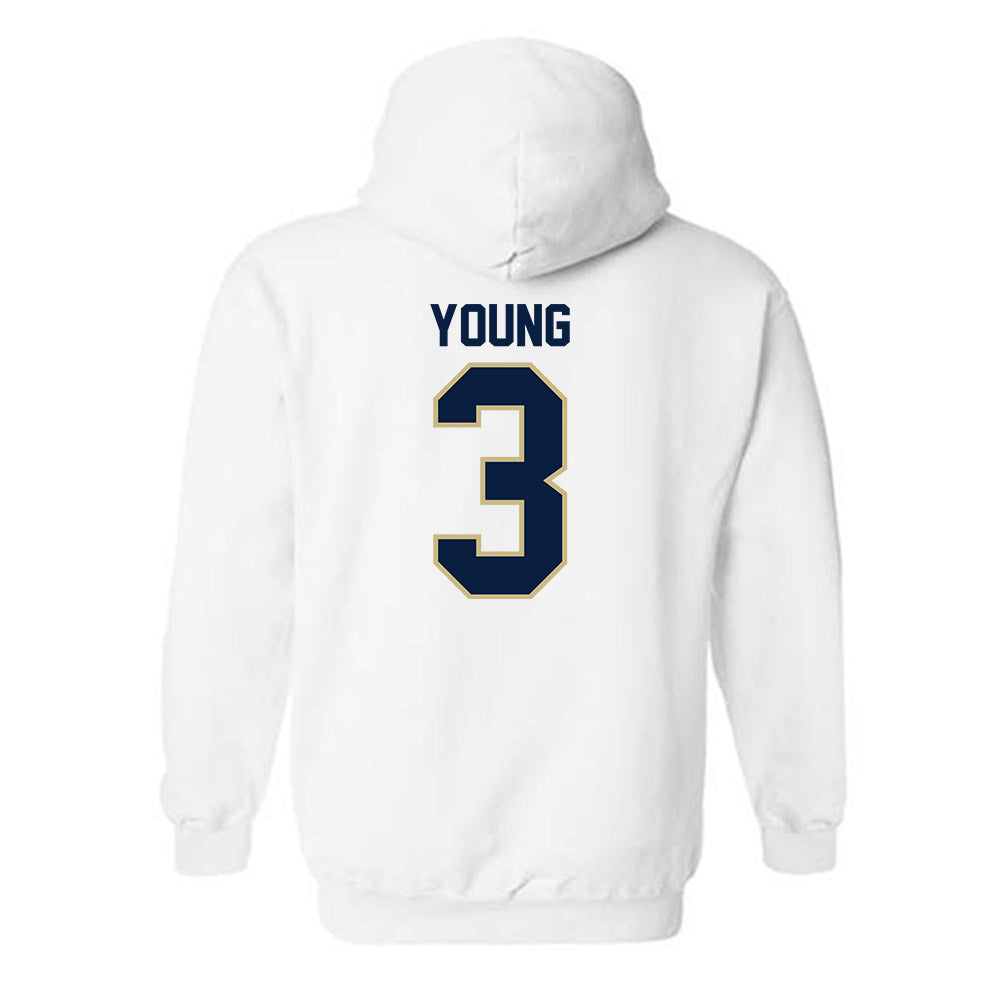 Akron - NCAA Men's Basketball : Sharron Young - Classic Fashion Shersey Hooded Sweatshirt