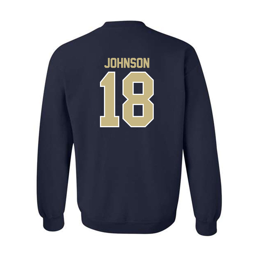 Akron - NCAA Football : DiMarco Johnson - Classic Shersey Crewneck Sweatshirt