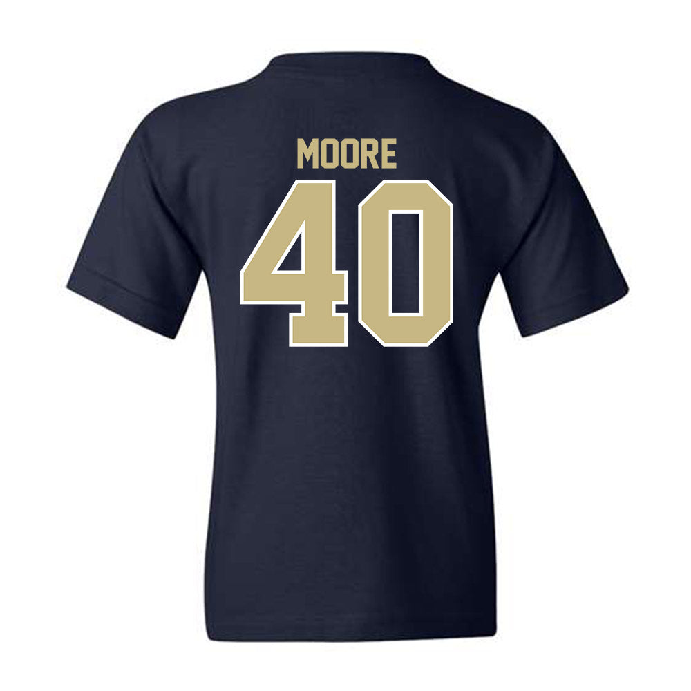 Akron - NCAA Baseball : David Moore - Classic Shersey Youth T-Shirt