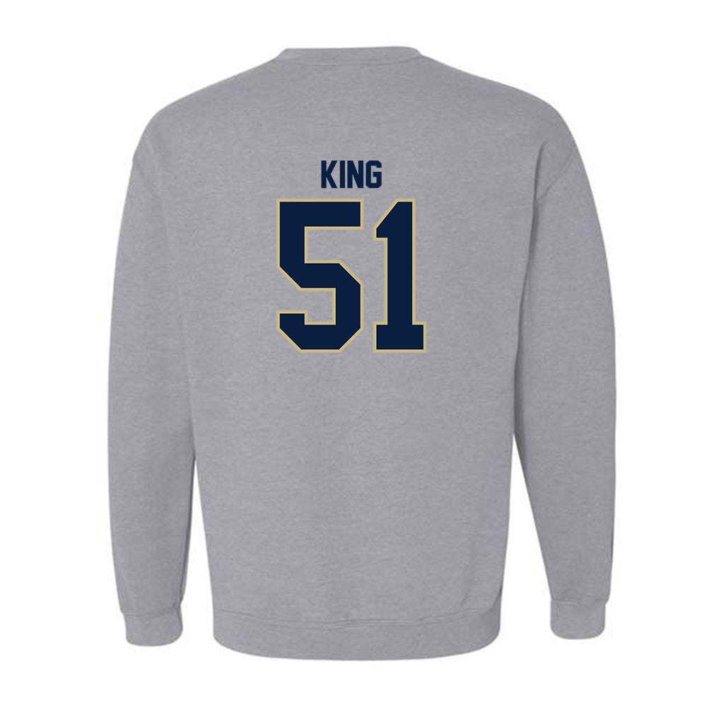 Akron - NCAA Football : Maasai King - Classic Fashion Shersey Crewneck Sweatshirt Style002