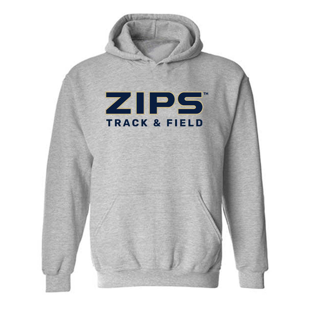 Akron - NCAA Women's Track & Field : Joy Nwokike - Classic Fashion Shersey Hooded Sweatshirt Style001