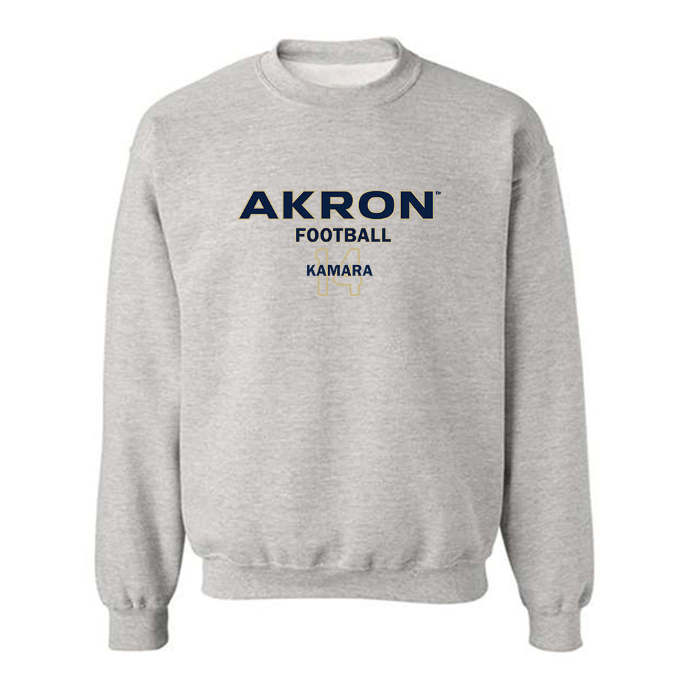 Akron - NCAA Football : Ben Kamara - Classic Fashion Shersey Crewneck Sweatshirt