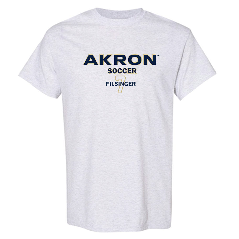 Akron - NCAA Men's Soccer : Connor Filsinger - Classic Fashion Shersey T-Shirt Style001