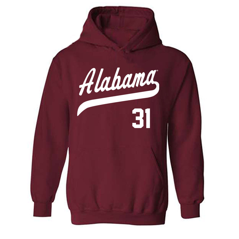 Alabama - NCAA Baseball : Jon Young Jr. - Classic Shersey Hooded Sweatshirt Style001
